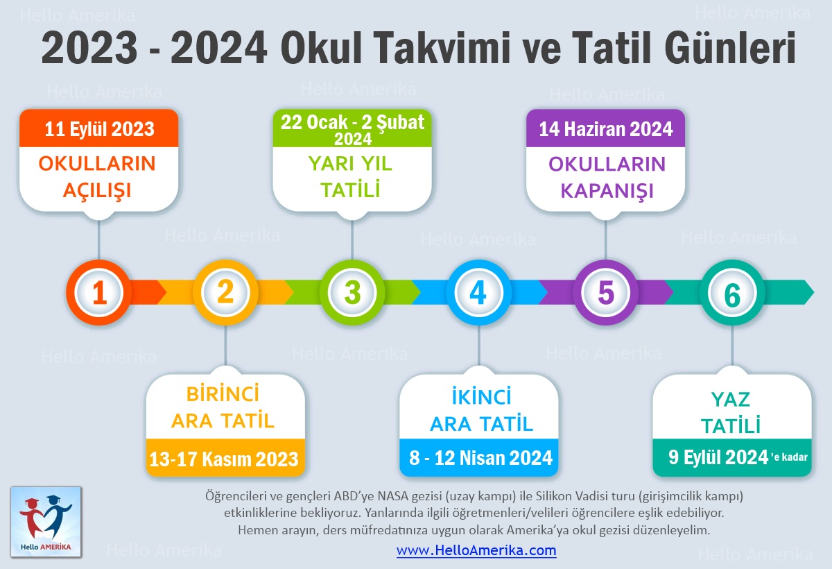 Eğitim Takvimi 2024