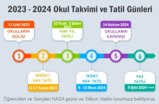 2023-2024 Okul Takvimi