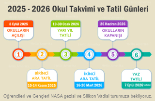 2025-2026 Okul Takvimi